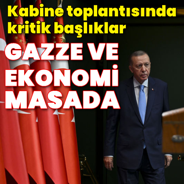 Kabine Toplantısı başladı
