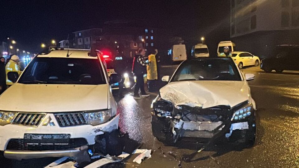 Düzce'de kaza! 5 yaralı