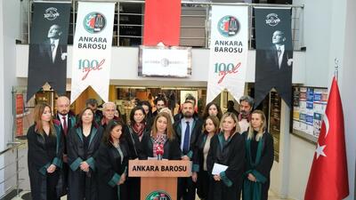 Ankara Barosu'ndan Gazze'deki çocuk ölümlerine tepki