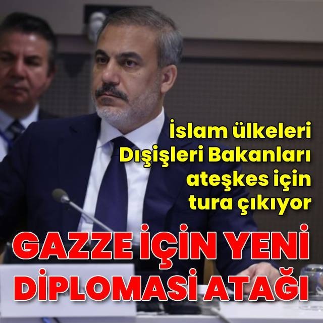 Gazze için yeni diplomasi hamlesi
