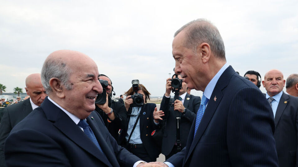 Cumhurbaşkanı Erdoğan Cezayir'de