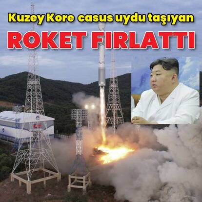 Kuzey Kore casus uydu taşıyan bir roket fırlattı