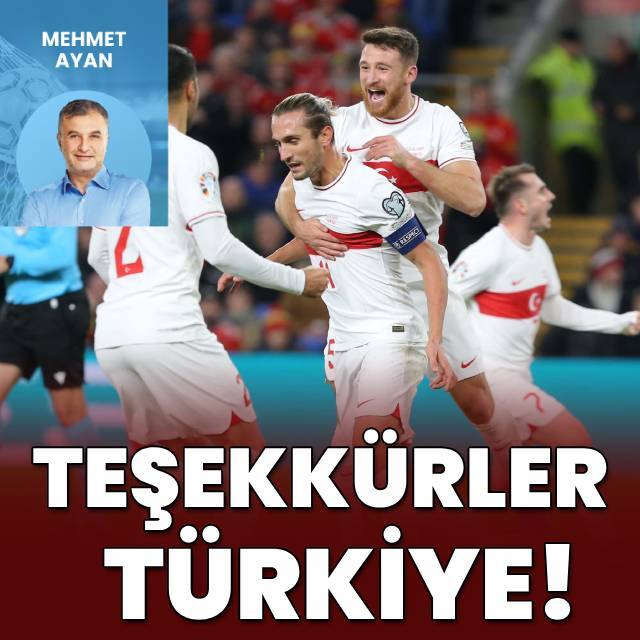 Mehmet Ayan yazdı: Teşekkürler Türkiye