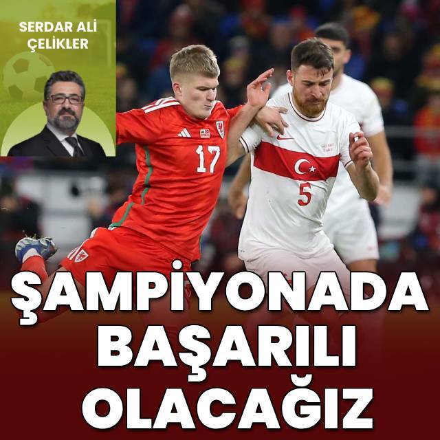 Serdar Ali Çelikler: Şampiyonada başarılı olacağız