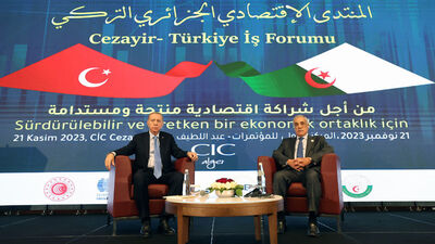 Cumhurbaşkanı Erdoğan Cezayir-Türkiye İş Forumu'nda konuştu
