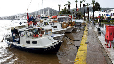 Lodos sağanak yağmur getiriyor