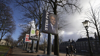 Hollanda'da halk sandık başında