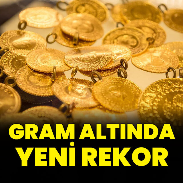 Gram altında yeni rekor