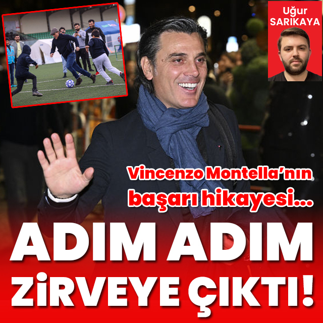 Montella'nın başarı hikayesi!