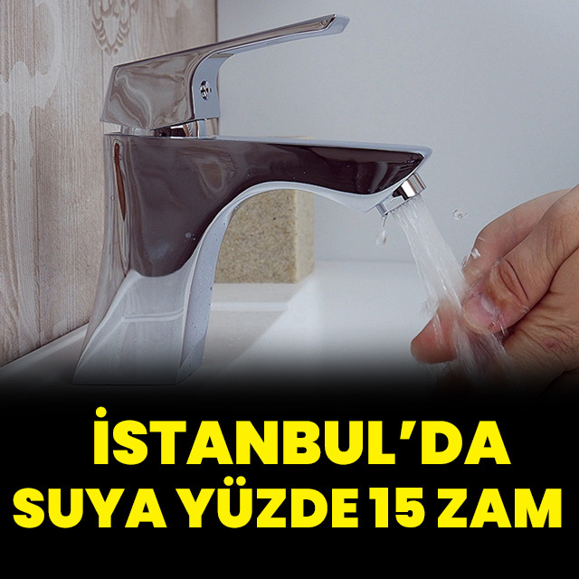Suya yüzde 15 zam yapıldı