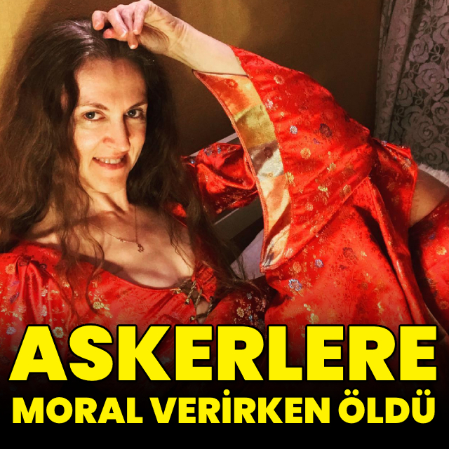 Rus oyuncu askerlere şarkı söylerken öldü