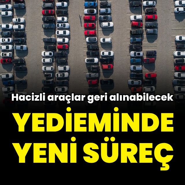 Yediemin otoparklarında yeni süreç!