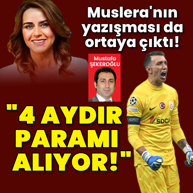 Muslera'nın yazışması da ortaya çıktı!