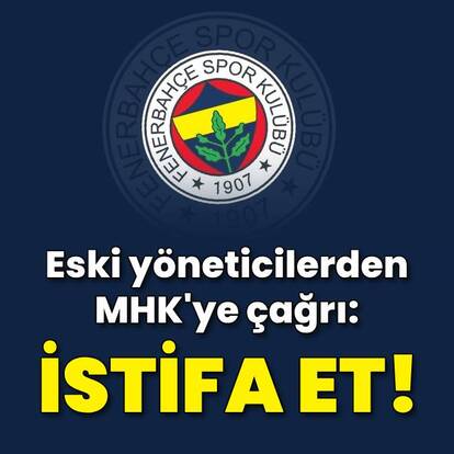 Fenerbahçeli eski yöneticilerden MHK'ye istifa çağrısı
