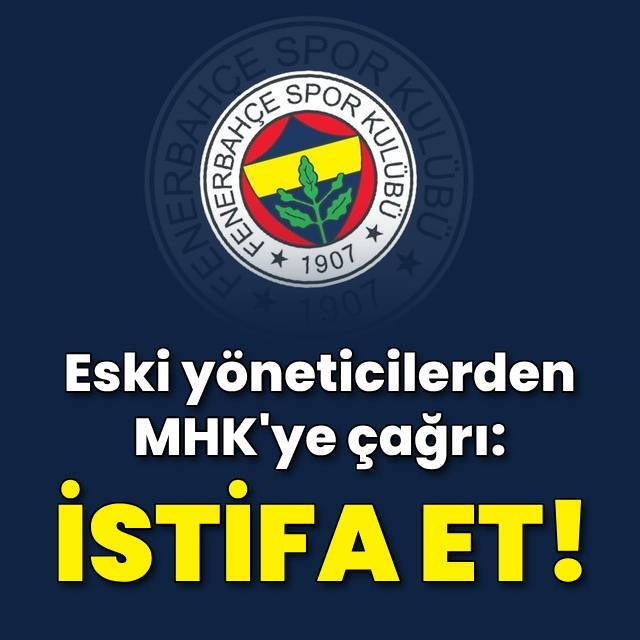 Fenerbahçeli eski yöneticilerden MHK'ye istifa çağrısı