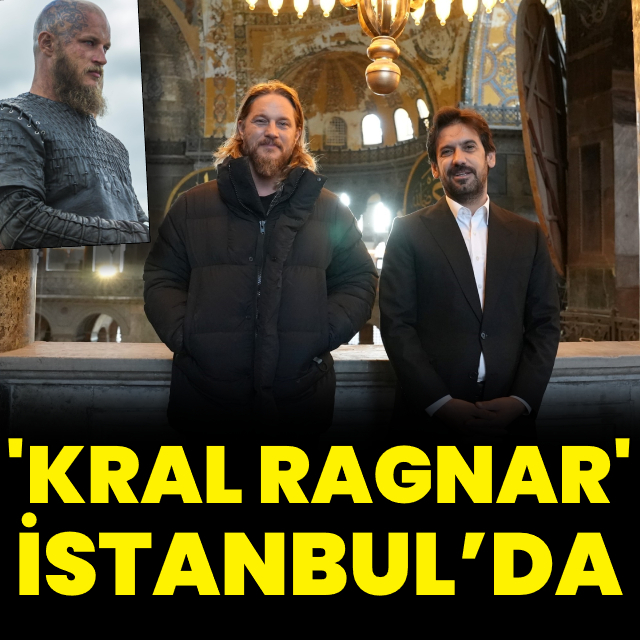'Kral Ragnar', İstanbul'da