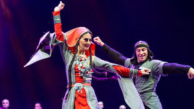 Gürcü dansları İstanbul'da