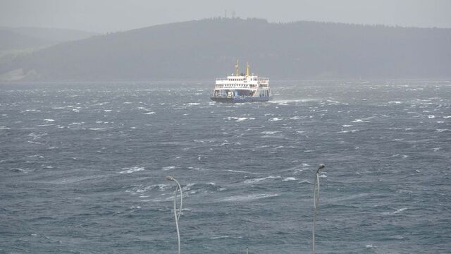 Bozcaada ve Gökçeada'ya feribot seferleri iptal