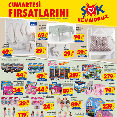 25 Kasım 2023 ŞOK aktüel kataloğu çıktı