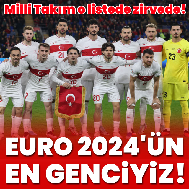EURO 2024'ün en genciyiz!