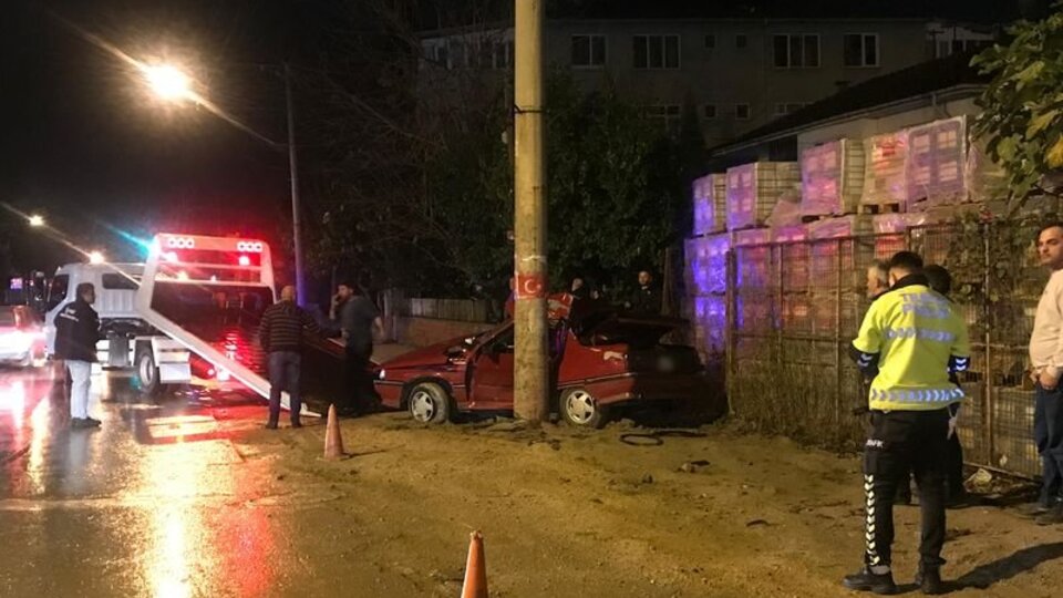 Sakarya'da ölümlü kaza