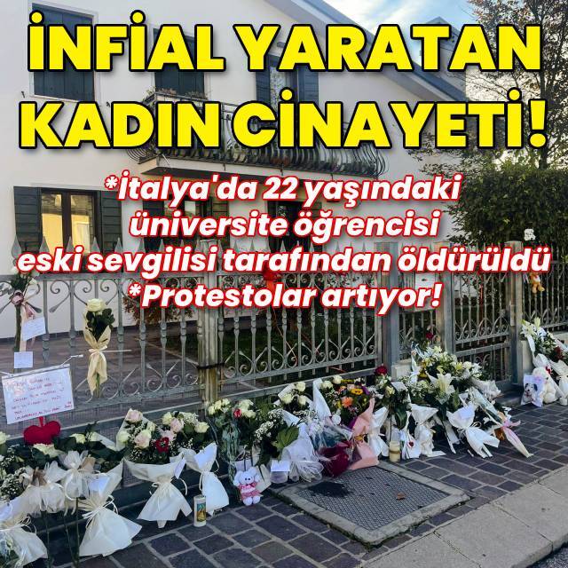 İtalya'da infial yaratan kadın cinayeti: Protestolar artıyor!