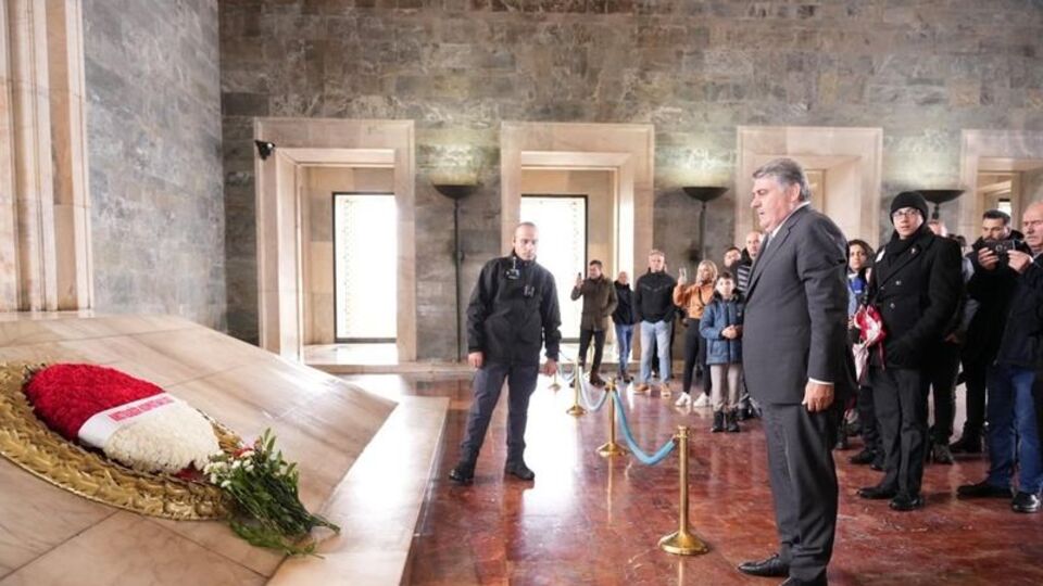 Serdal Adalı, Anıtkabir'i ziyaret etti