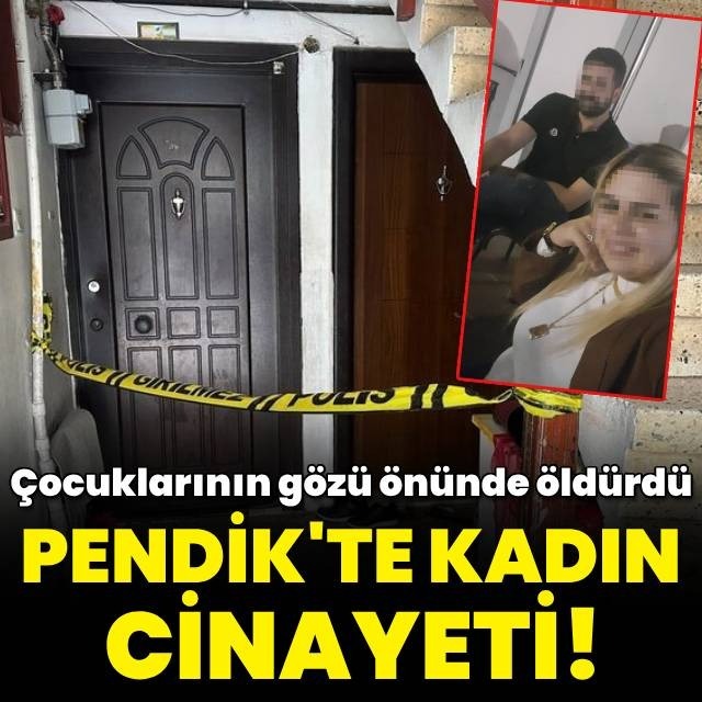 4 çocuğun önünde cinayet