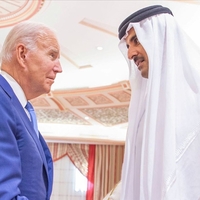 Katar Emiri ile ABD Başkanı Biden görüştü