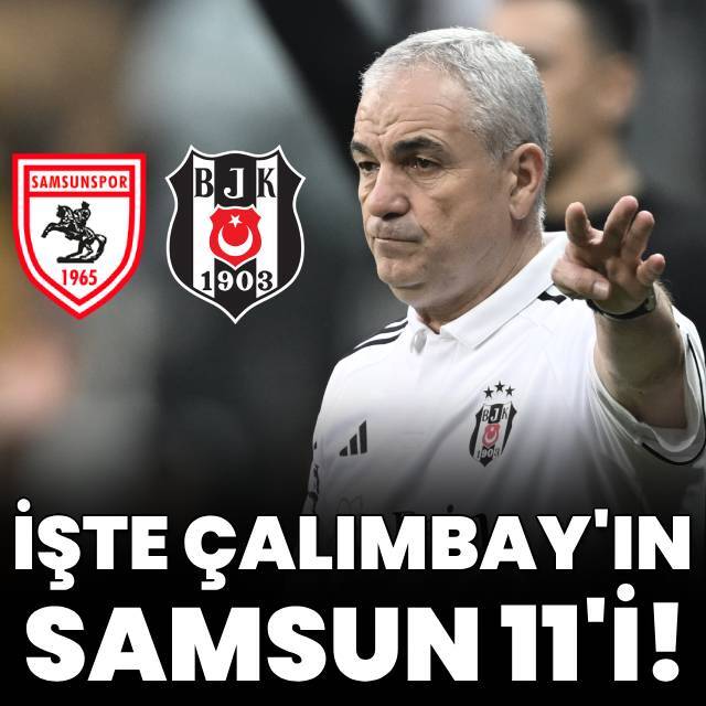 İşte Rıza Çalımbay'ın 11'i!