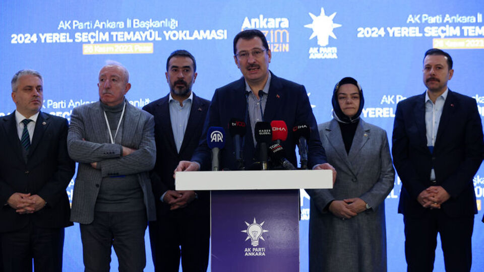 AK Parti'de temayül yoklaması yapıldı