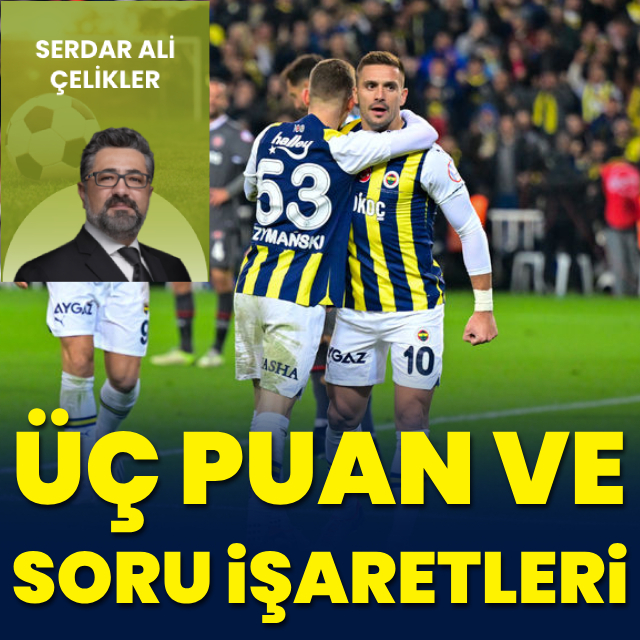 "Üç puan ve soru işaretleri"
