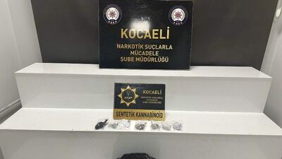 Kocaeli'deki uyuşturucu operasyonunda 3 tutuklama