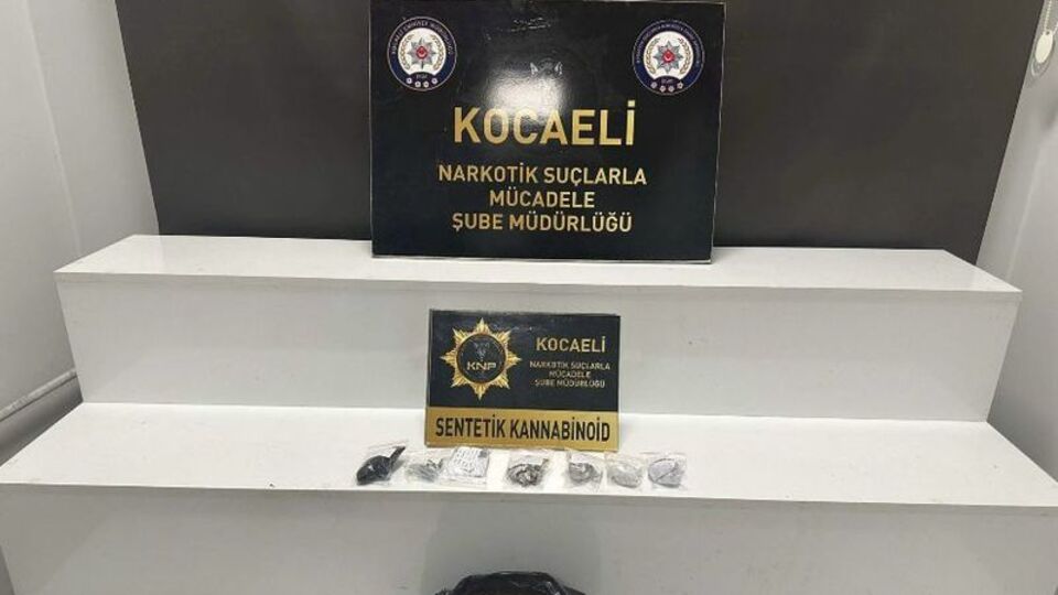 Kocaeli'deki uyuşturucu operasyonunda 3 tutuklama