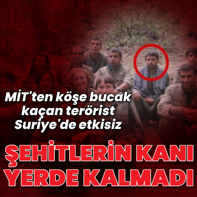 MİT'ten Suriye'de operasyon! Sözde sorumlu etkisiz