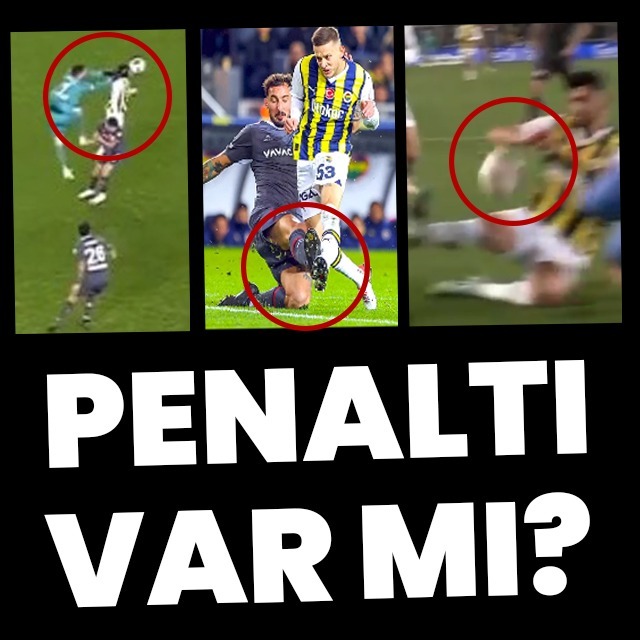 Penaltı var mı yok mu?