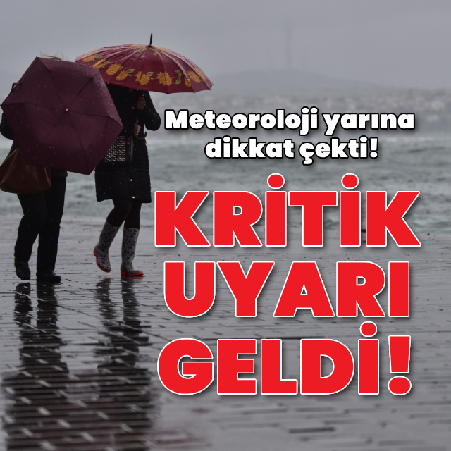 Meteoroloji'den yeni uyarı! Sağanak ve fırtına devam ediyor