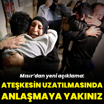 Mısır: Ateşkes 2 gün daha uzatılabilir