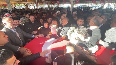 Şehit Kızıltaş son yolculuğuna uğurlandı
