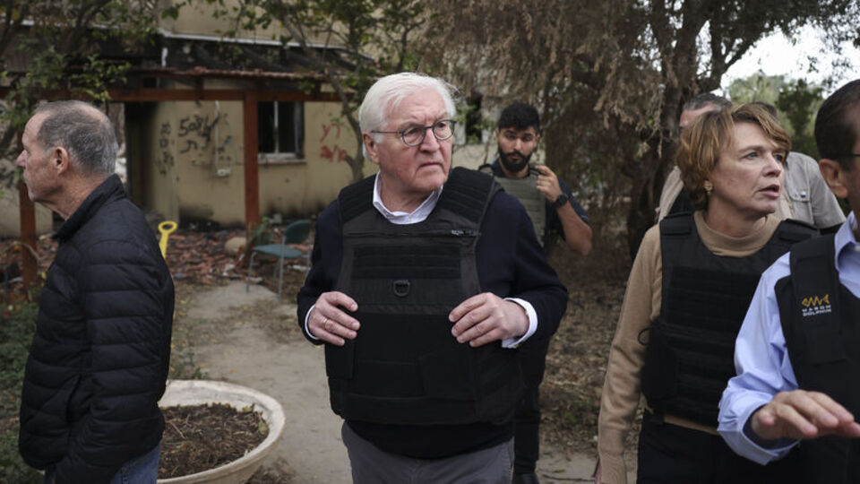 Almanya Cumhurbaşkanı Steinmeier İsrail'de