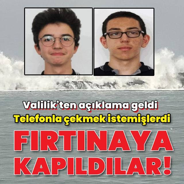 Dalgalara kapılan 2 kişi kayboldu!