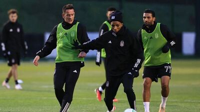 Beşiktaş, Club Brugge maçı hazırlıklarını sürdürdü