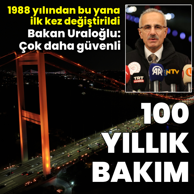 FSM'de 100 yıllık bakım