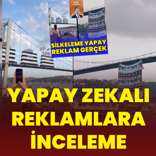 Yapay zekalı köprü reklamına inceleme