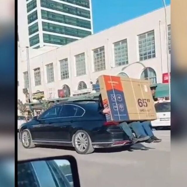 Yok böyle nakliye!