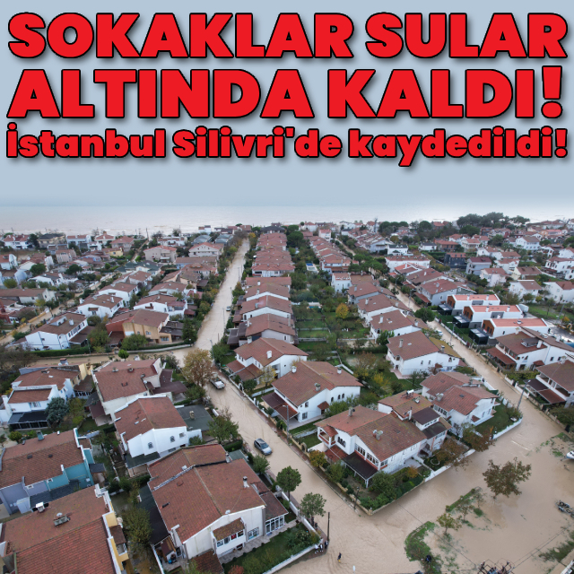 Şiddeti sağanak sele yol açtı!