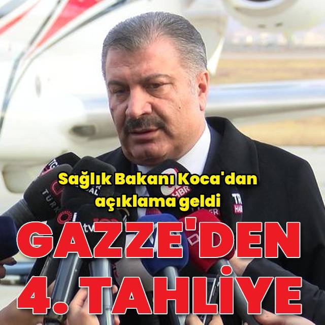 Gazze'den 4. tahliye gerçekleşti!