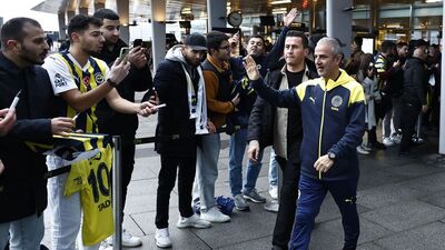 Fenerbahçe kafilesi Danimarka'da