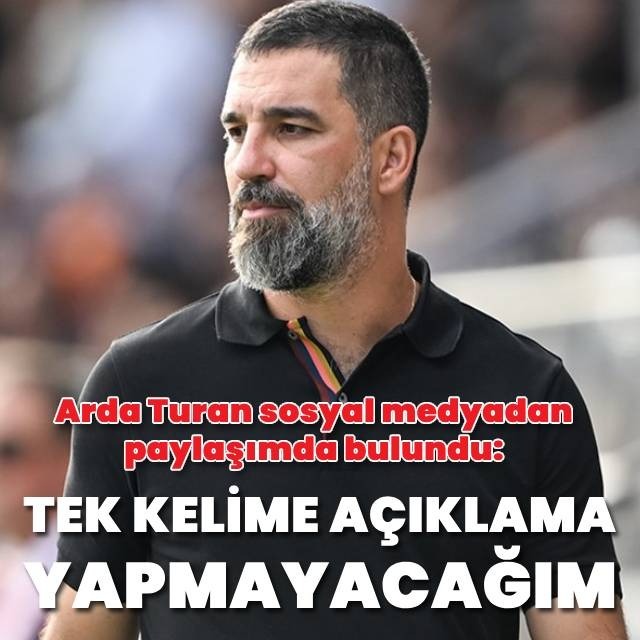 Arda Turan: Açıklama yapmayacağım