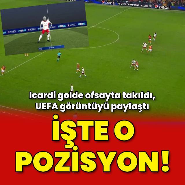 Icardi'nin golü ofsayta takıldı!